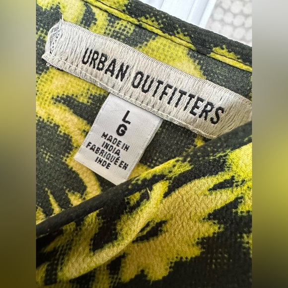 Set of 2 Urban Outfitters Camille Pleated Babydoll Mini Dress Size L - Picture 7 of 8